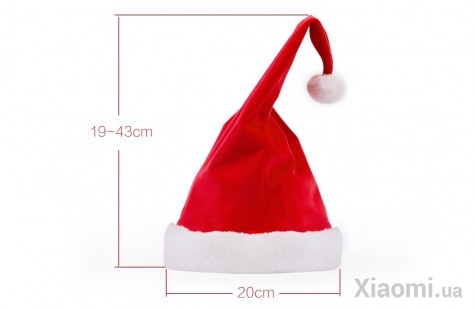 Рождественская шапка Magic fun Christmas hat Red